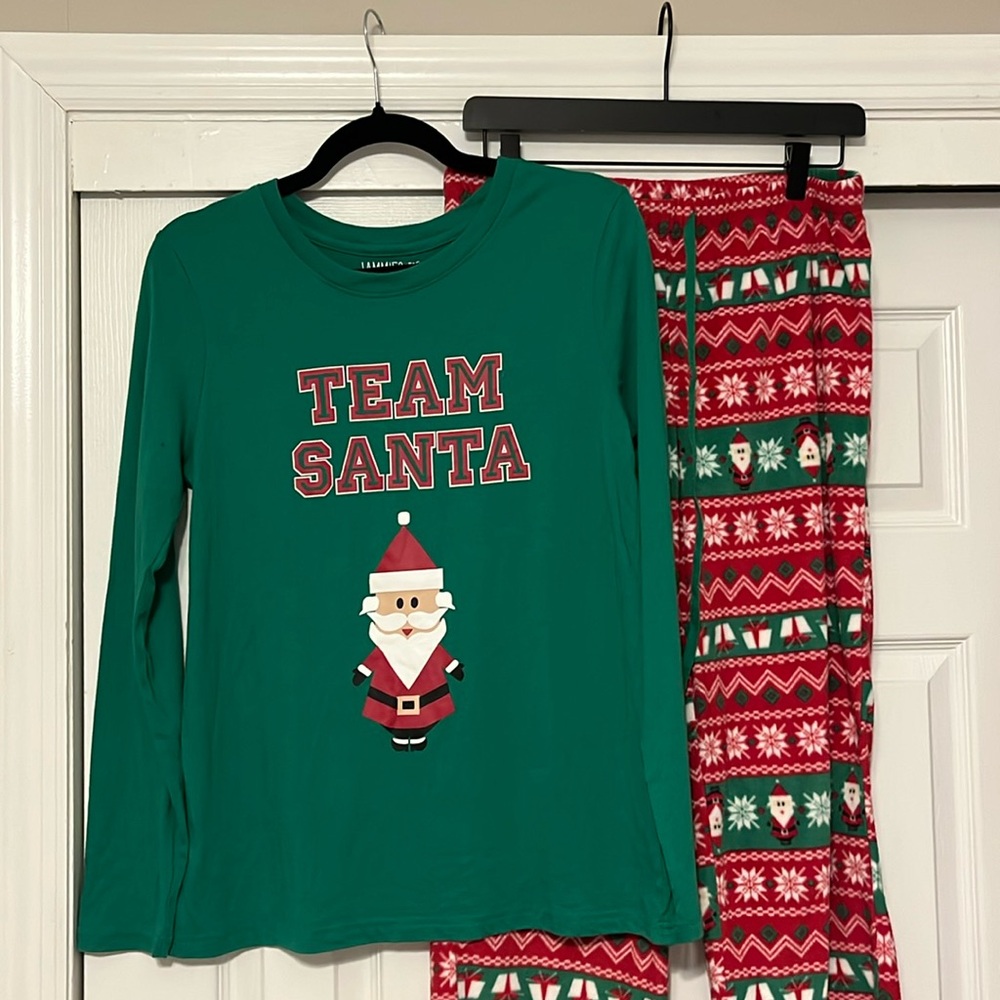 Team Santa Pajama Set